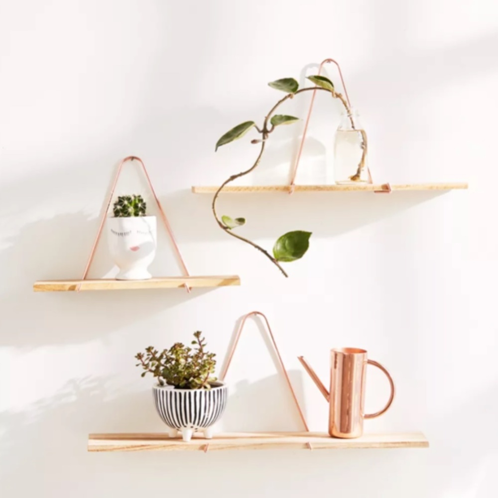Urban Outfitters Wall Shelf Set of 3